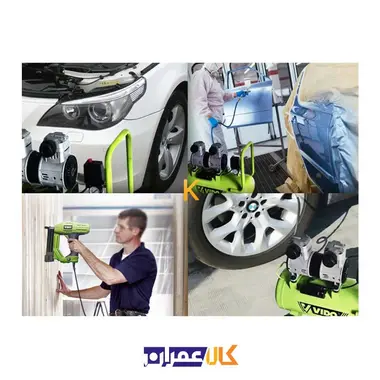 کمپرسور باد سایلنت 24 لیتری مدل WD060212415 ویدو