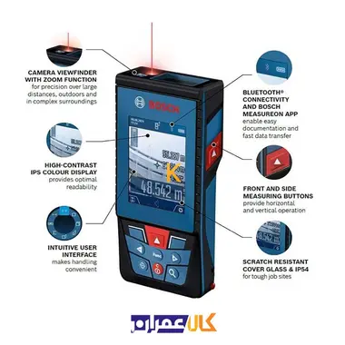 متر لیزری مدل GLM 100-25 C بوش