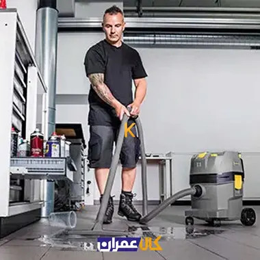 جارو برقی صنعتی آب و خاک مدل NT 35/1 AP کارچر