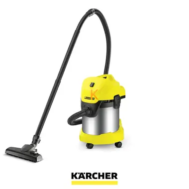 جارو برقی صنعتی آب و خاک مدل MV-3P کارچر