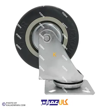 چرخ گردان طوسی سایز 10 سانتی متر