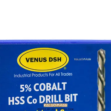 ست 10 عددی مته کبالت سایز 3.75 میلی متر VENUS DSH