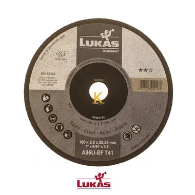 دیسک صفحه آهن بر مدل 2.0x180 لوکاس
