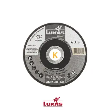 دیسک صفحه آهن بر مدل 1.0x125 لوکاس
