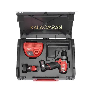 دریل پیچ گوشتی چکشی شارژی میلواکی مدل M12 CDD-402C