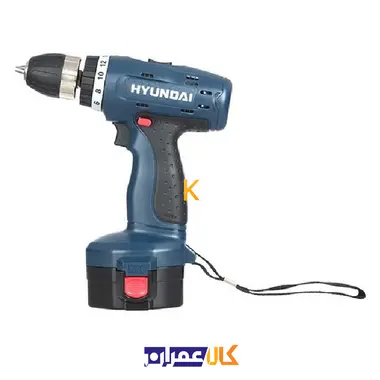 دریل پیچ گوشتی شارژی مدل HP214-CD هیوندای