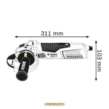 مینی فرز مدل GWS 17-125 INOX بوش