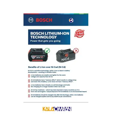 دریل پیچ گوشتی شارژی مدل GSR 120-LI بوش