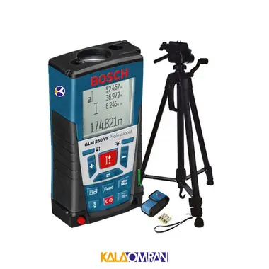 متر لیزری مدل GLM 250 VF + Bt 150 بوش