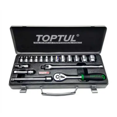 ست آچار بکس 18 عددی مدل GCAD1805 تاپ تول TOPTUL