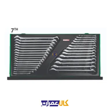 جعبه ابزار رومیزی 9 کشو 186 پارچه مدل GCBZ186A تاپ تول Toptul