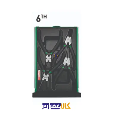جعبه ابزار رومیزی 9 کشو 186 پارچه مدل GCBZ186A تاپ تول Toptul