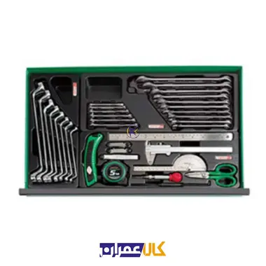 جعبه ابزار 5 کشوئی چرخ دار مدل GCAJ0006 تاپ تول Toptul