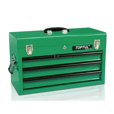 جعبه ابزار آهنی سبز 99 پارچه مدل GCAZ0038 تاپ تول Toptul