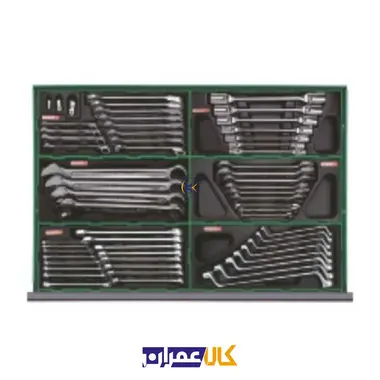 جعبه ابزار 8 کشوئی چرخ دار مدل GT-36001 تاپ تول Toptul