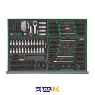 جعبه ابزار 8 کشوئی چرخ دار مدل GT-36001 تاپ تول Toptul