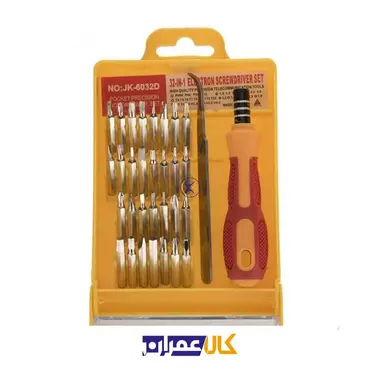مجموعه 32 عددی پیچ گوشتی موبایلی Hoshe مدل JK-6032D