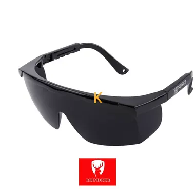 عینک ایمنی دودی مدل FX-3002-S ریندر Reindeer