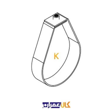 بست اسپرینکلر روکش دار 6″ GSP