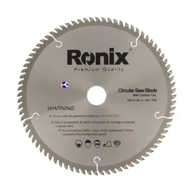 تیغ اره الماسه MDF فارسی بر مدل RH-5112 رونیکس