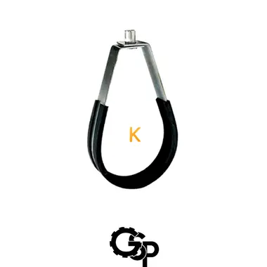بست اسپرینکلر روکش دار ¼1″ GSP