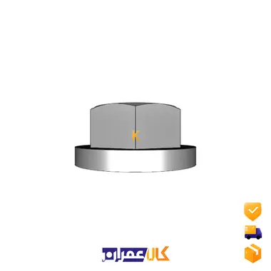 مهره واشر دار سایز 16 میلی متر