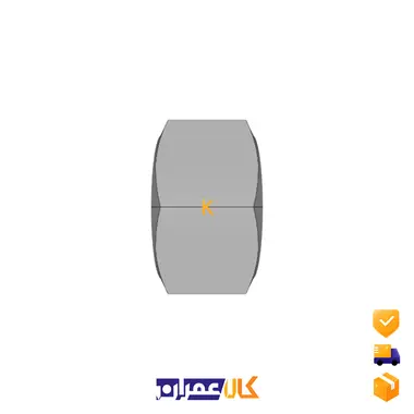 مهره شش گوش سایز 20 میلی متر