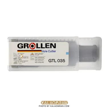 مته گردبر سر الماسه TCT سایز 35 گرولن