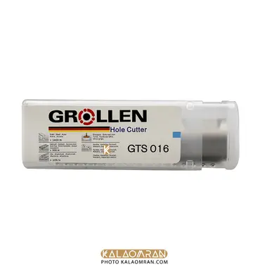 مته گردبر سر الماسه TCT سایز 16 گرولن