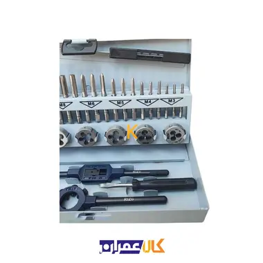 ست 32 عددی قلاویز دستی و حدیده مدل GCR15 ریزو