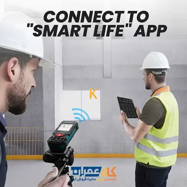 متر لیزری دوربین دار 200 متری مدل K3 مایلسی