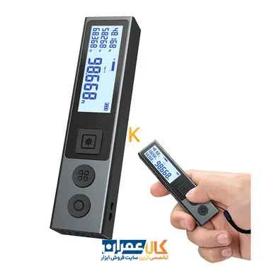 متر لیزری 40متری مدل M120 تیتانیوم مایلسی