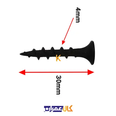 پیچ MDF 4/30