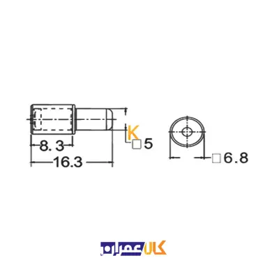 خار طبقه کابینت روکشدار