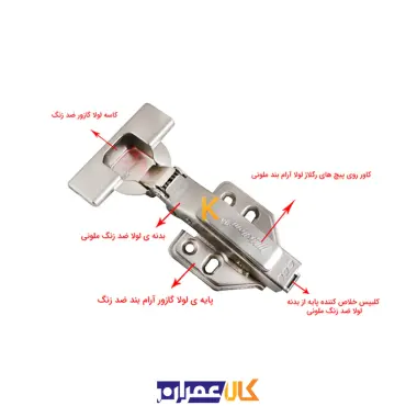 لولا گازور آرام بند کابینت 4010 ملونی