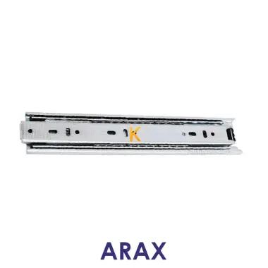 ریل ساچمه ای دو تکه کابینت آراکس