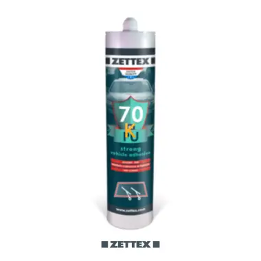 چسب شیشه اتومبیل PU 70 زتکس