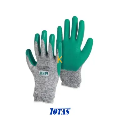 دستکش ایمنی شیار دار مدل TL1/2 نیتریل توتاص