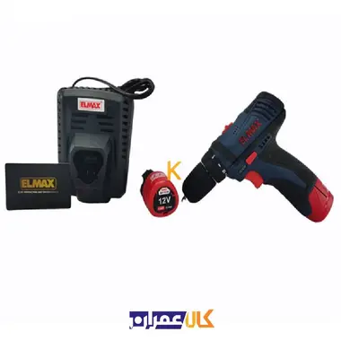 دریل شارژی 12 ولت C.D 232 المکس