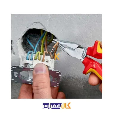 انبردست نوک باریک فشارقوی مدل 0826145 کنیپکس