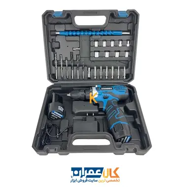 دریل شارژی 12 ولت با لوازم مدل VR12V-2A ویوارکس