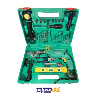 کیت دریل چکشی مدل Z1J-FF04-13 دی سی ای