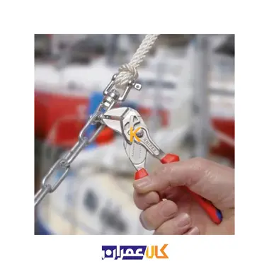 آچار همه کاره 6 اینچ دسته دو رنگ مدل 8605150 کنیپکس