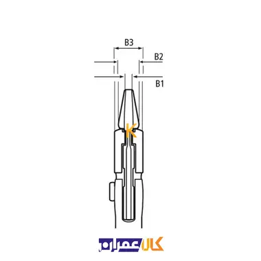 آچار همه کاره 16 اینچ مدل 8603400 کنیپکس