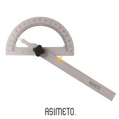 زاویه سنج فلزی 0° - 180° سری 490 آسیمتو