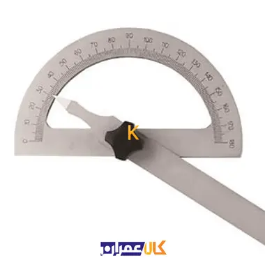 زاویه سنج فلزی 0° - 180° سری 490 آسیمتو