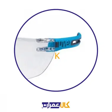 عینک ایمنی یووکس مدل X-Fit Pro سری 9199247
