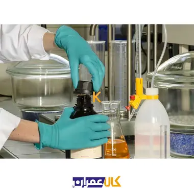 دستکش ایمنی ضد اسید یووکس مدل Profastrong NF33