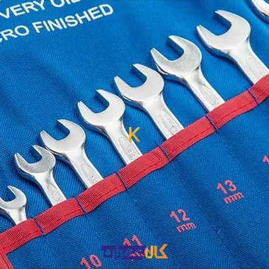 مجموعه 14 عددی آچار یکسر تخت یکسر رینگ مدل AWT-ESFK08 لیکوتا