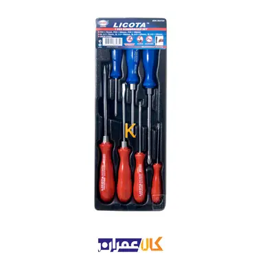 مجموعه 7 عددی پیچ گوشتی مدل ACK-384109 لیکوتا